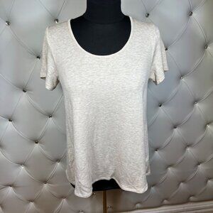 BOBEAU Classic Cream Women's Top Size S